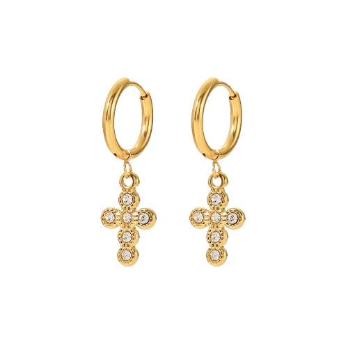 Eve Cross Earrings