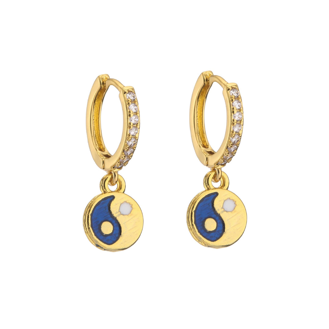BALANCED Yin Yang earrings