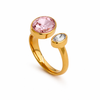 Duo Crystal Ring