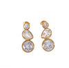 Fallon Bezel Earrings