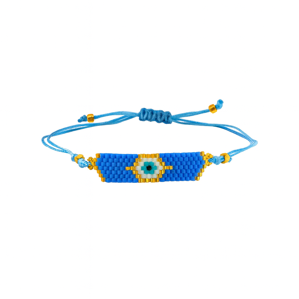 Ojo beaded bracelet
