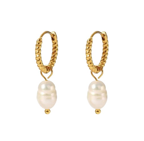 Angie Pearl earrings