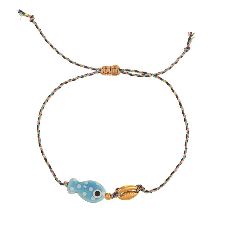 Fish Cord Bracelet