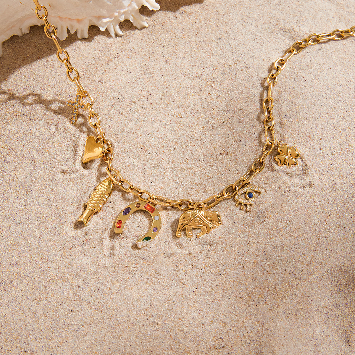 Lucky charm necklace