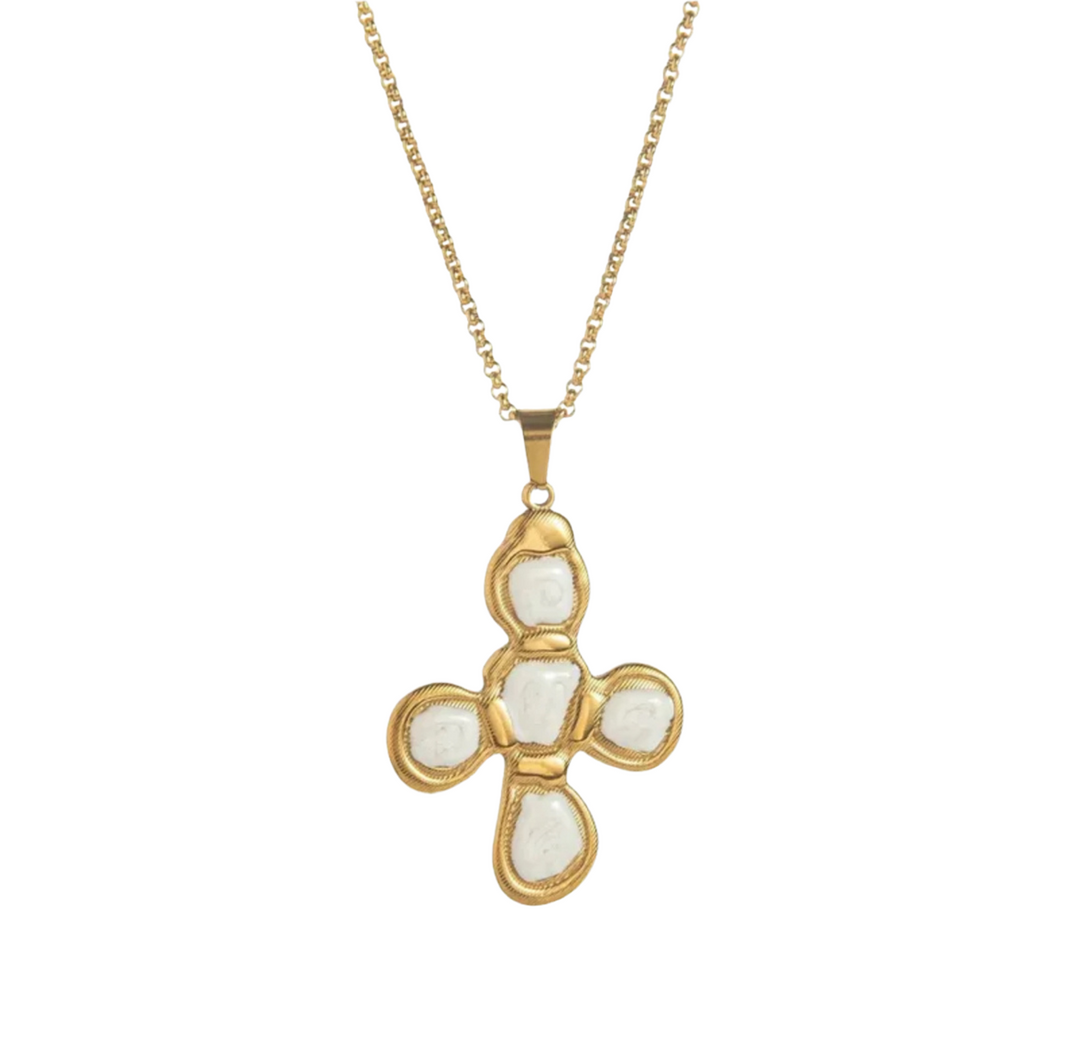 Sol Cross Necklace