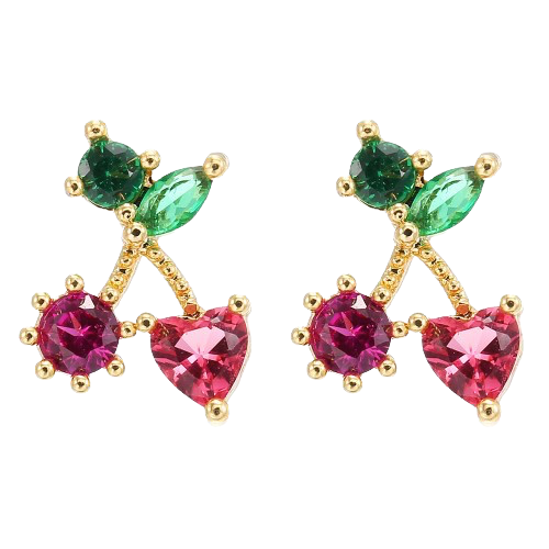 cherry pop earrings