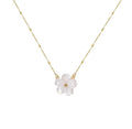 Fleur pearly necklace