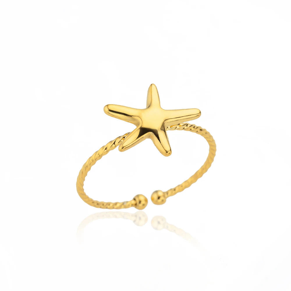 bay star fish ring