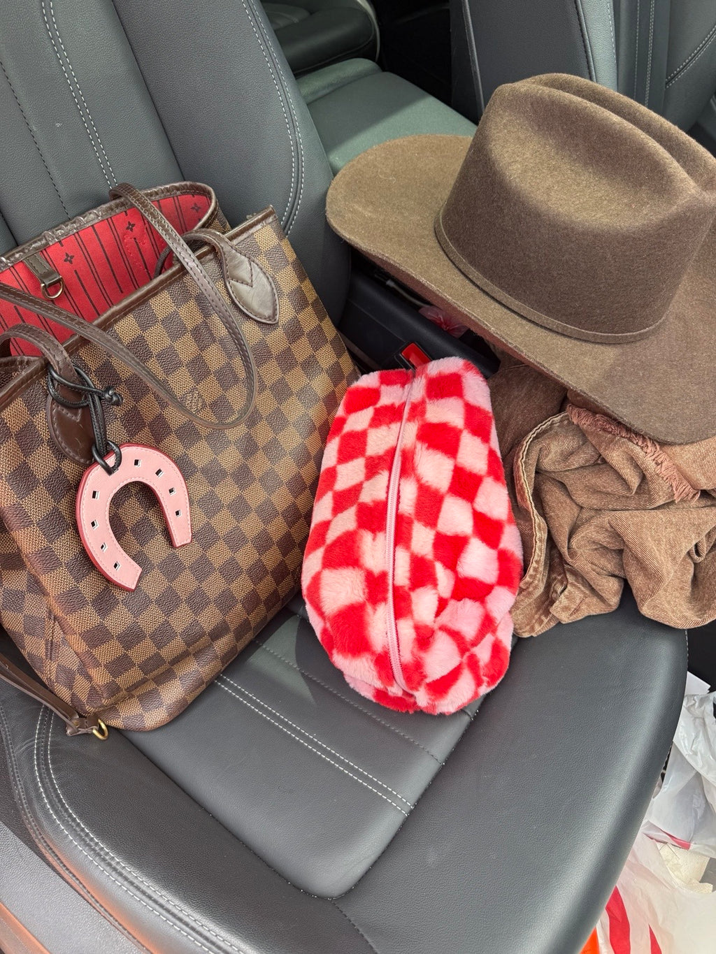 Lucky Horseshoe Bag Charm