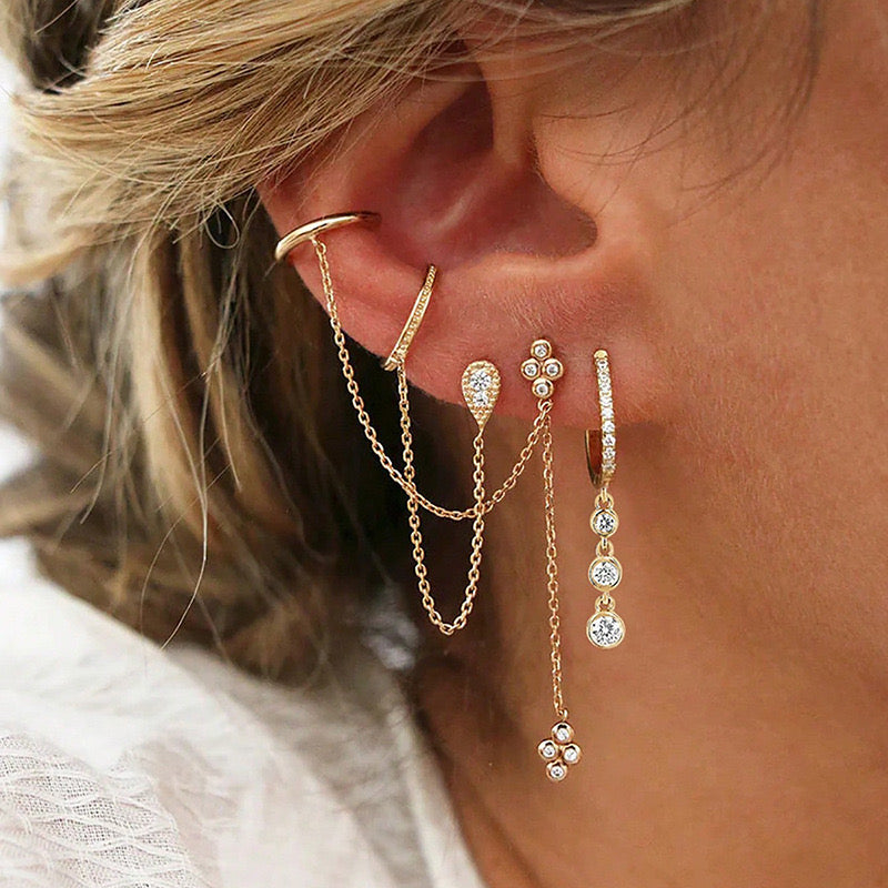 Chelsea earring cuff