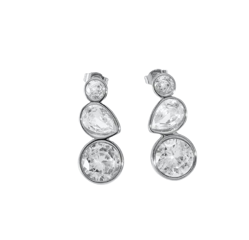 Fallon Bezel Earrings