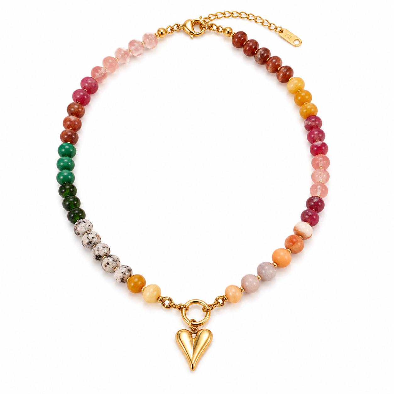 Luv Beaded Necklace