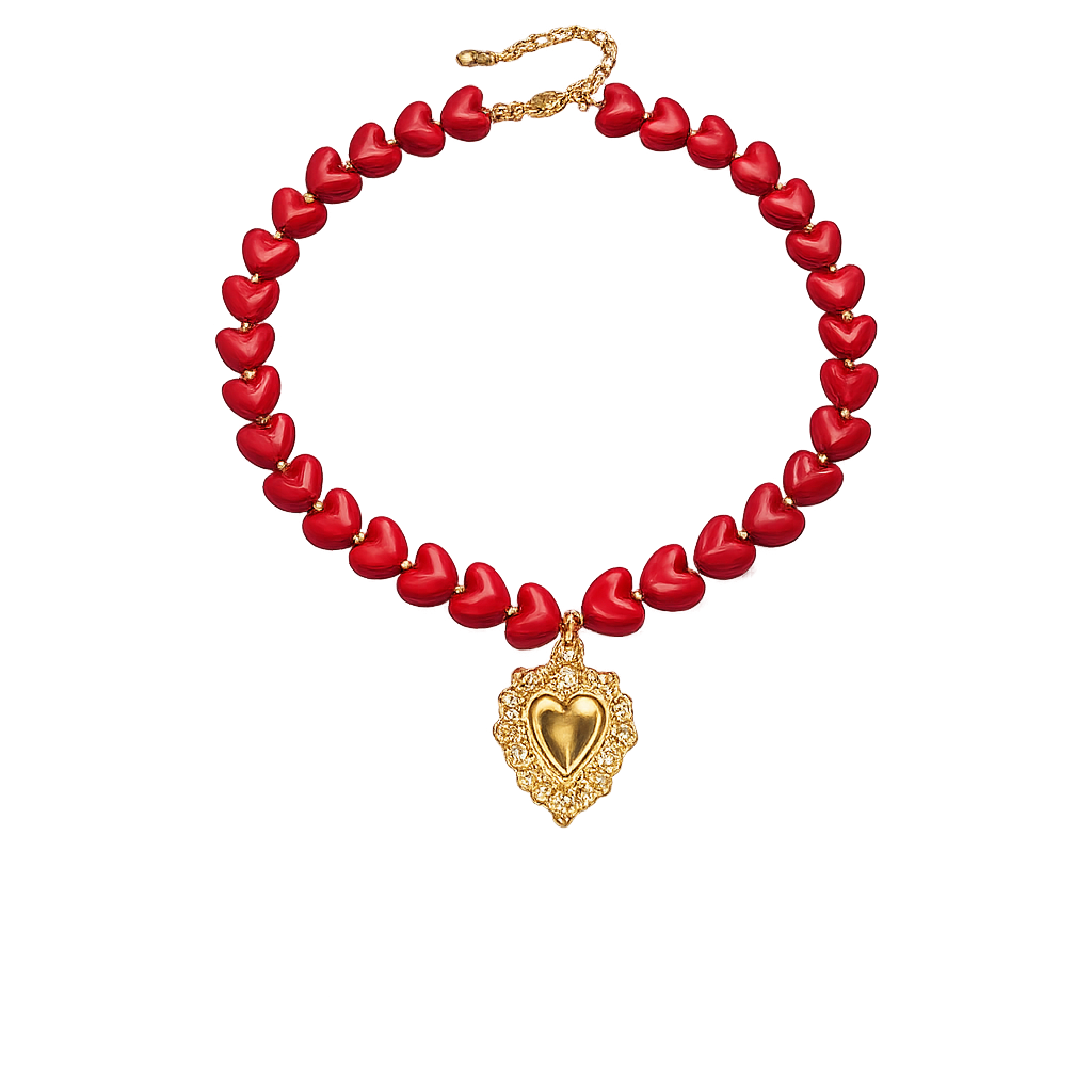 Dolly Heart Necklace