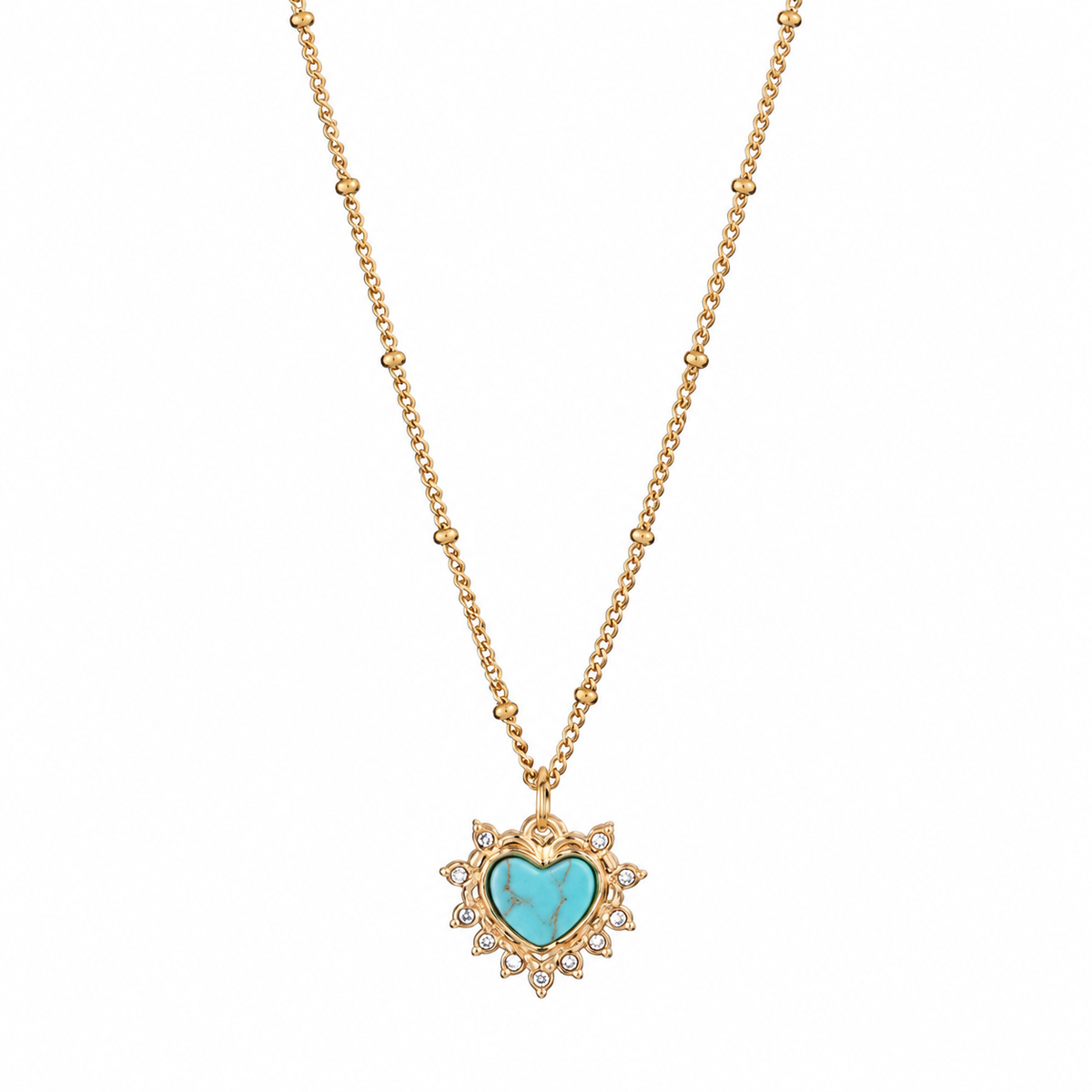Celeste Heart Necklace