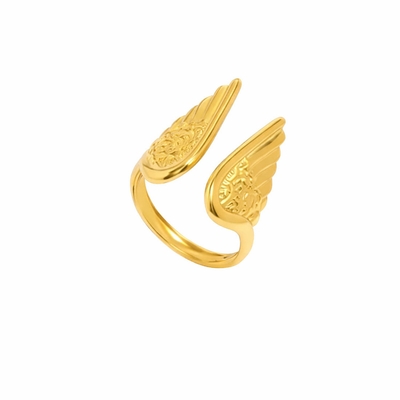 Angel whisper ring
