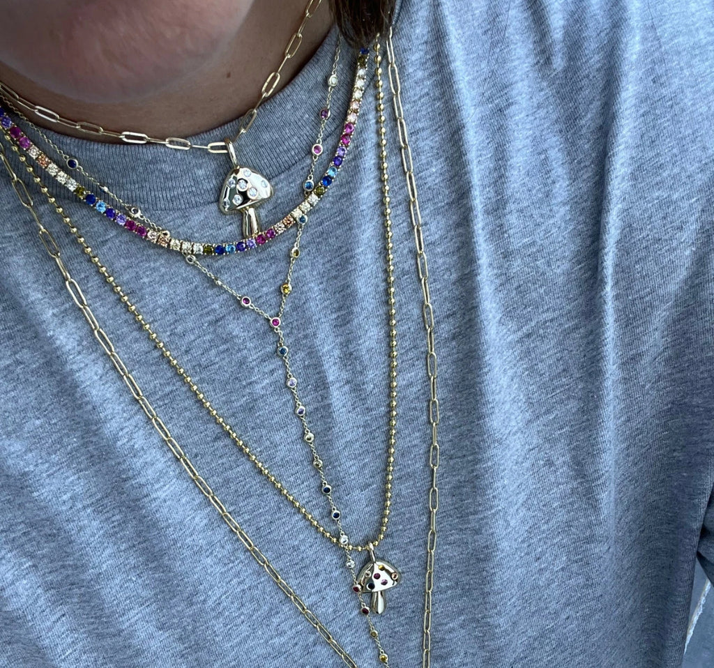 adielle lariat Y- shaped necklace