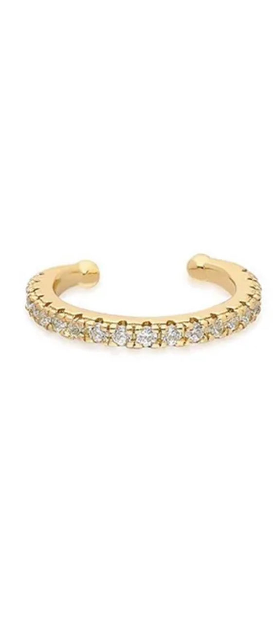 Liat Pave Ear Cuff