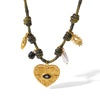 Evil eye Protection charm necklace