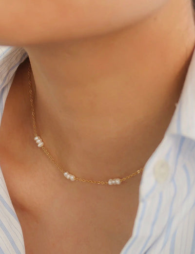 Katie Pearl Necklace