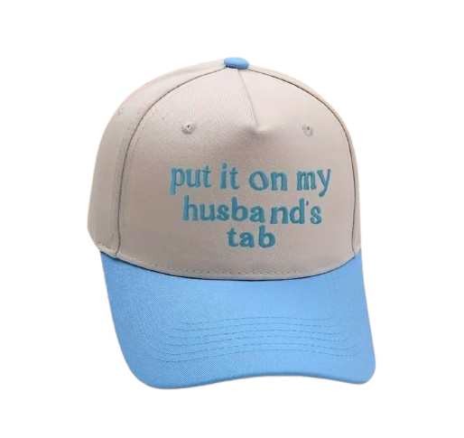 put it on my husband‘s tab cap
