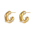 Karly pearl hoops