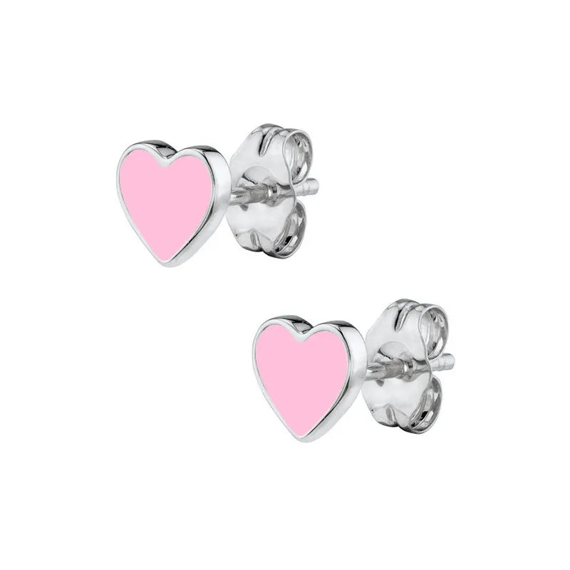 bay heart studs