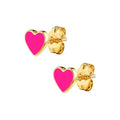 bay heart studs
