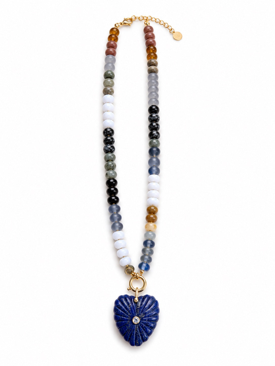 Ocean Heart Necklace