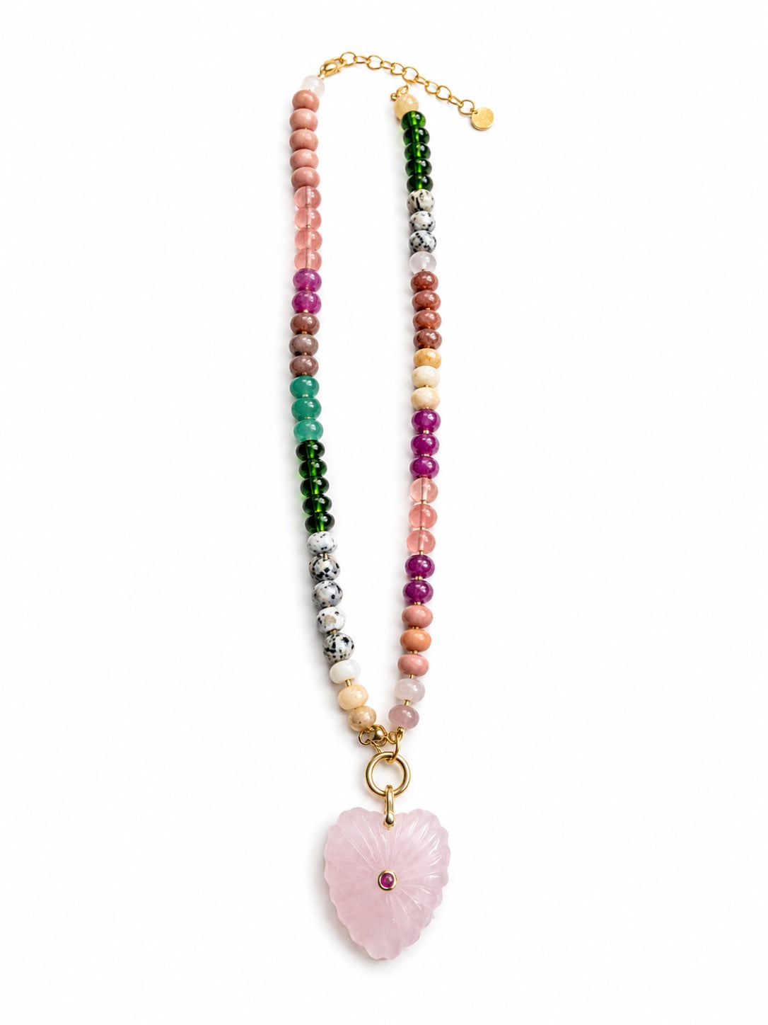 Sunset Heart Necklace