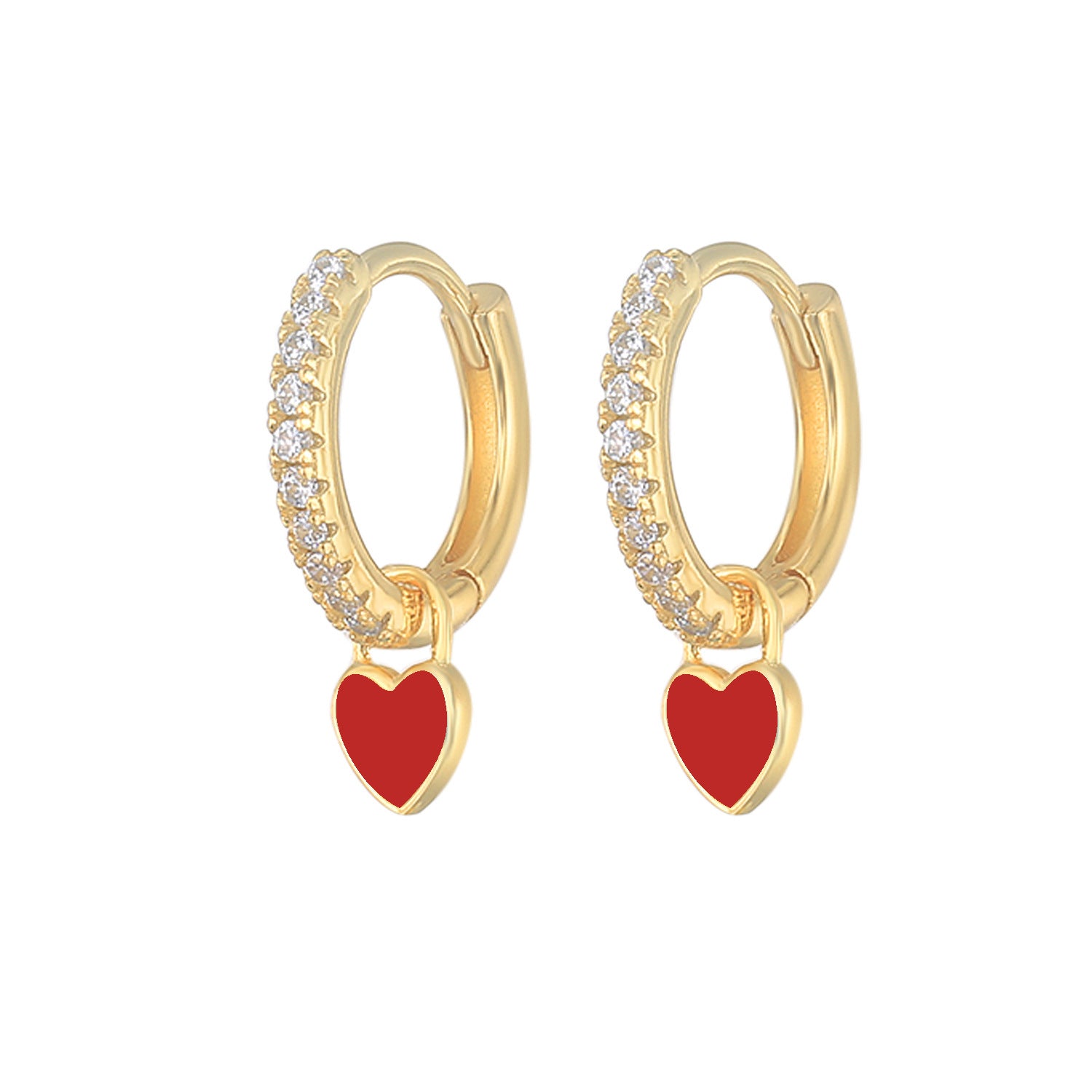 L'AMOUR Mini Hoops